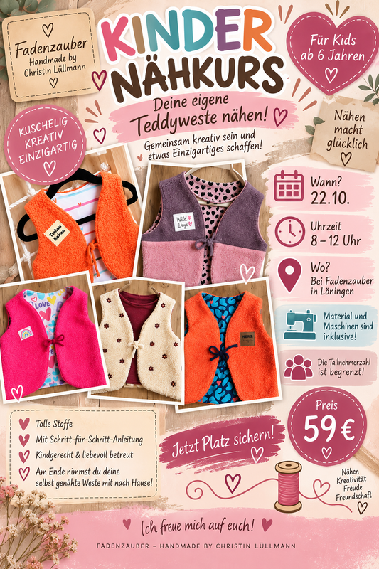 Workshop Weste