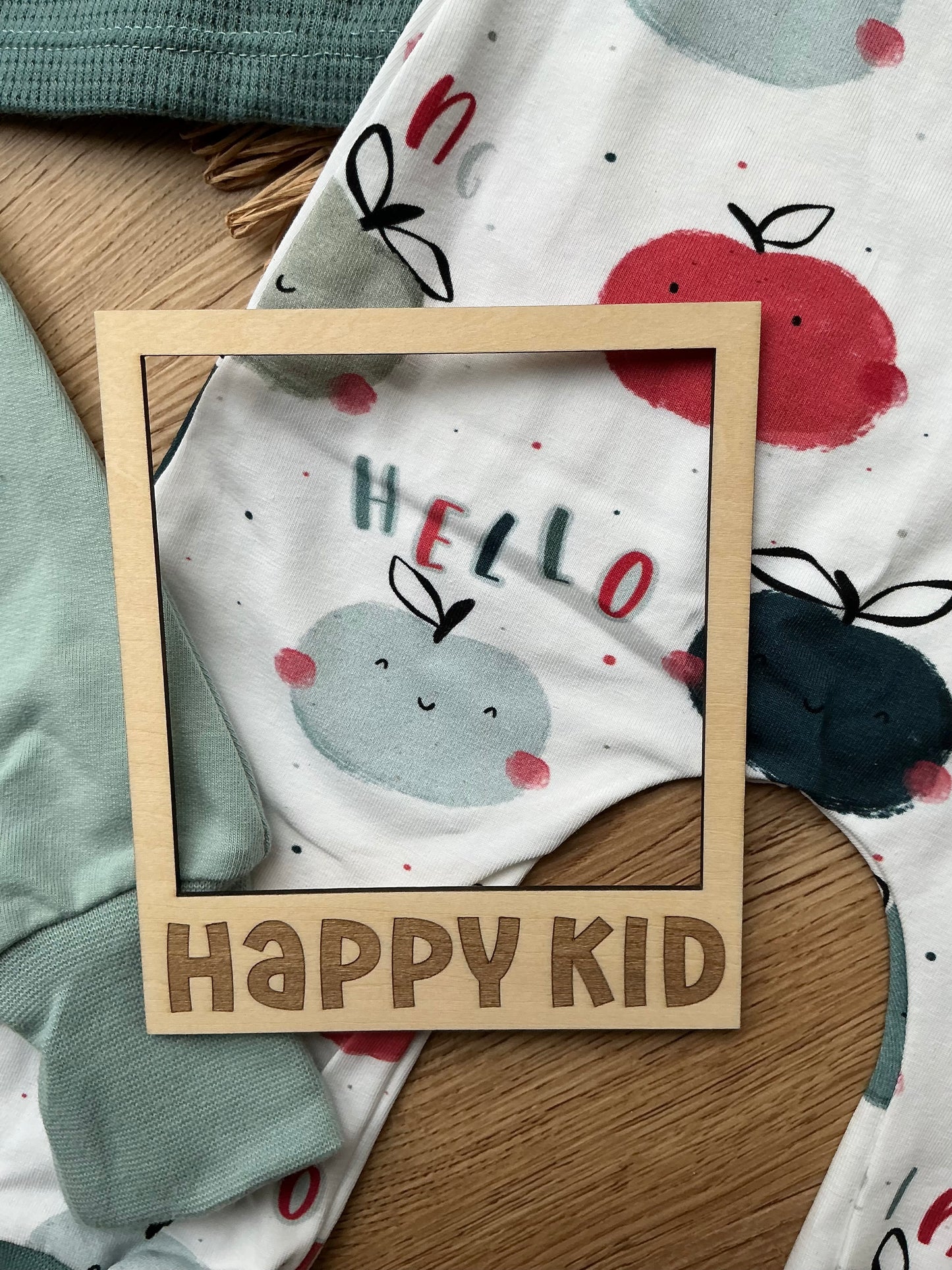 Set Wickeljacke-Hose-Strampler mit Accessoires